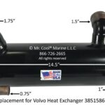 Värmeväxlare Volvo Penta (3851586)