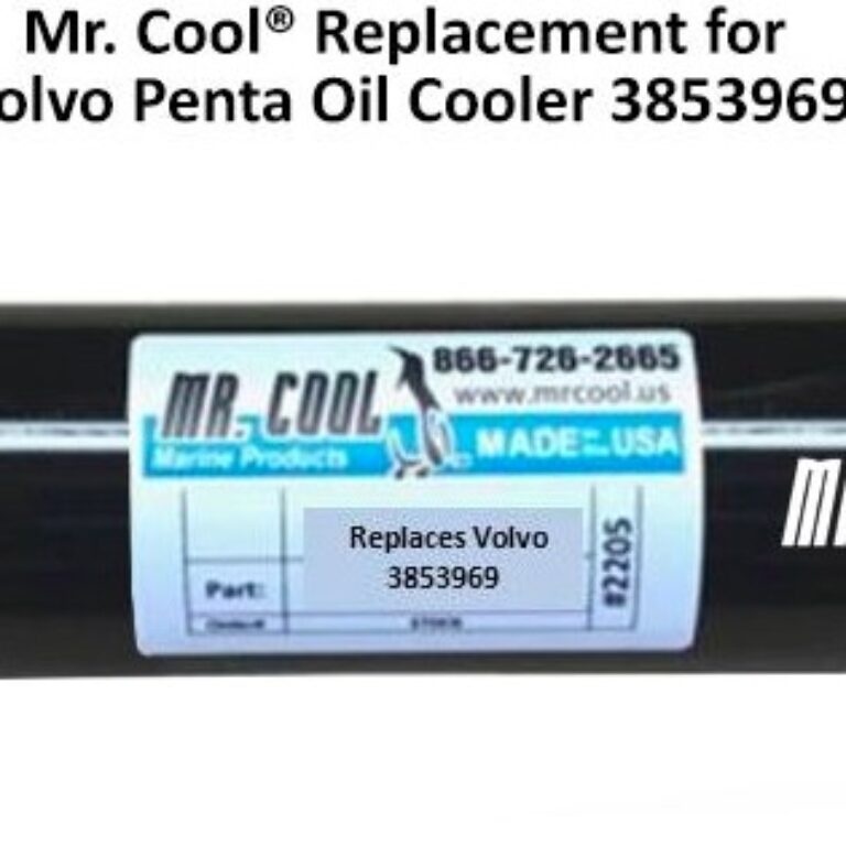 Oljekylare Volvo Penta (3853969, 986373)