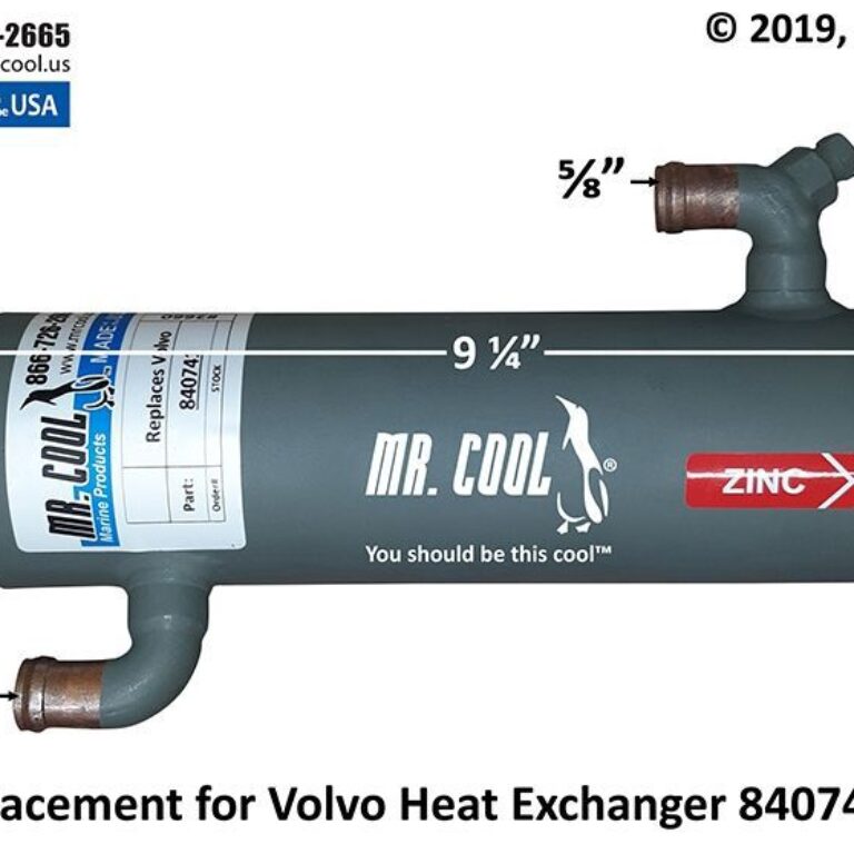 Värmeväxlare Volvo Penta (840741, 859360)