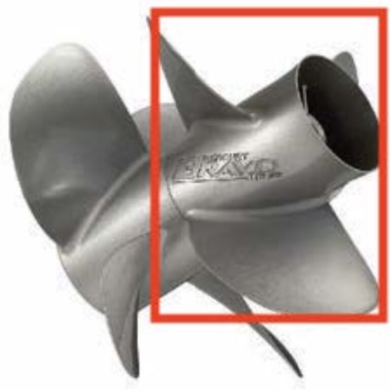 Bravo 3 propeller