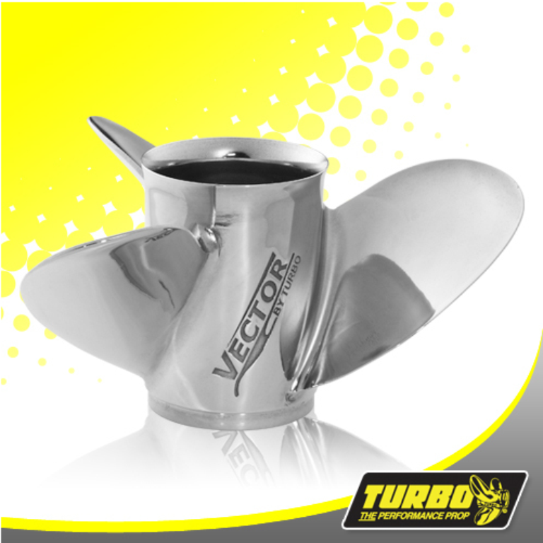 Turbo Vector 3-bladig stålpropeller