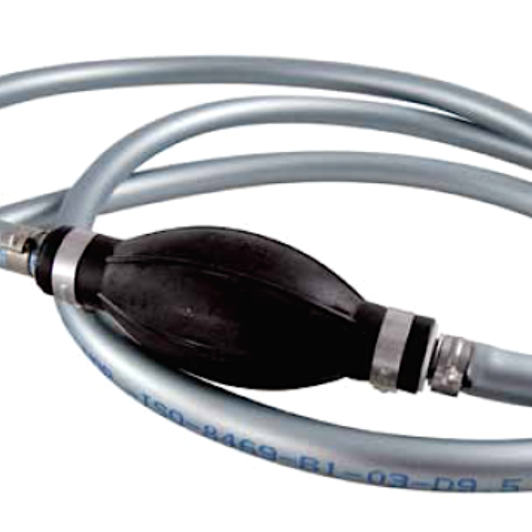 Bränsleslang med blåsa