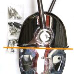 Riviera CM05 Tvåspaks toppmonterat reglage. Chrome.