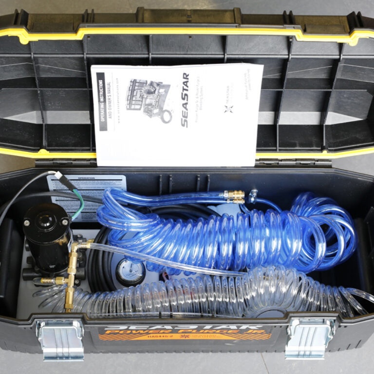 Luftningsmaskin för hydraulstyrningar