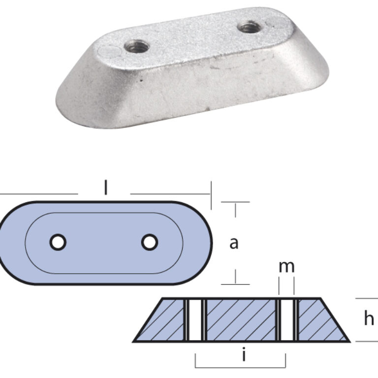 Anod för Honda 8/20 hk Aluminium