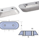 Anod för Honda 10-50 hk Aluminium