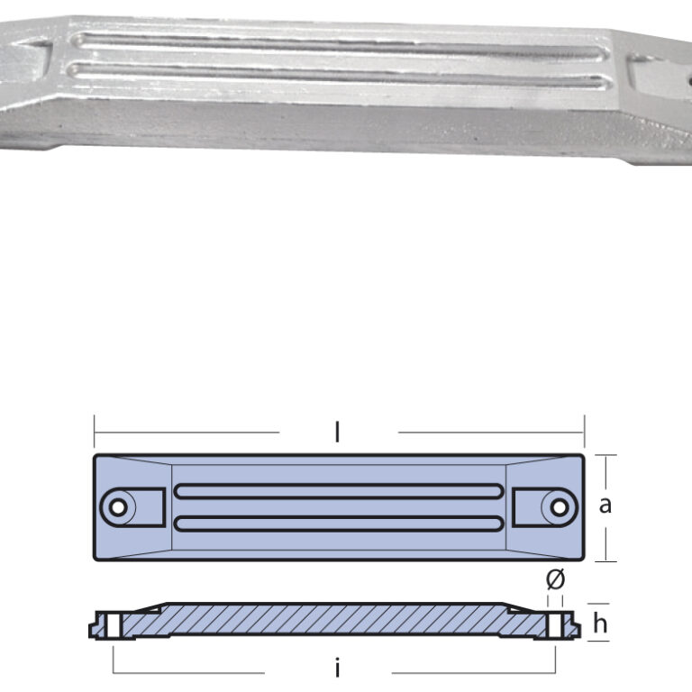Anod för Honda 75/130/225 hk. Aluminium
