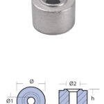 Anod för Honda. Aluminium.