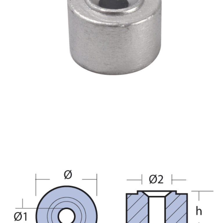 Anod för Honda. Aluminium.