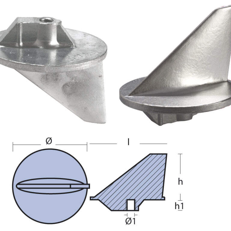 Anod för Honda 75/90/115/130 hk. Aluminium.