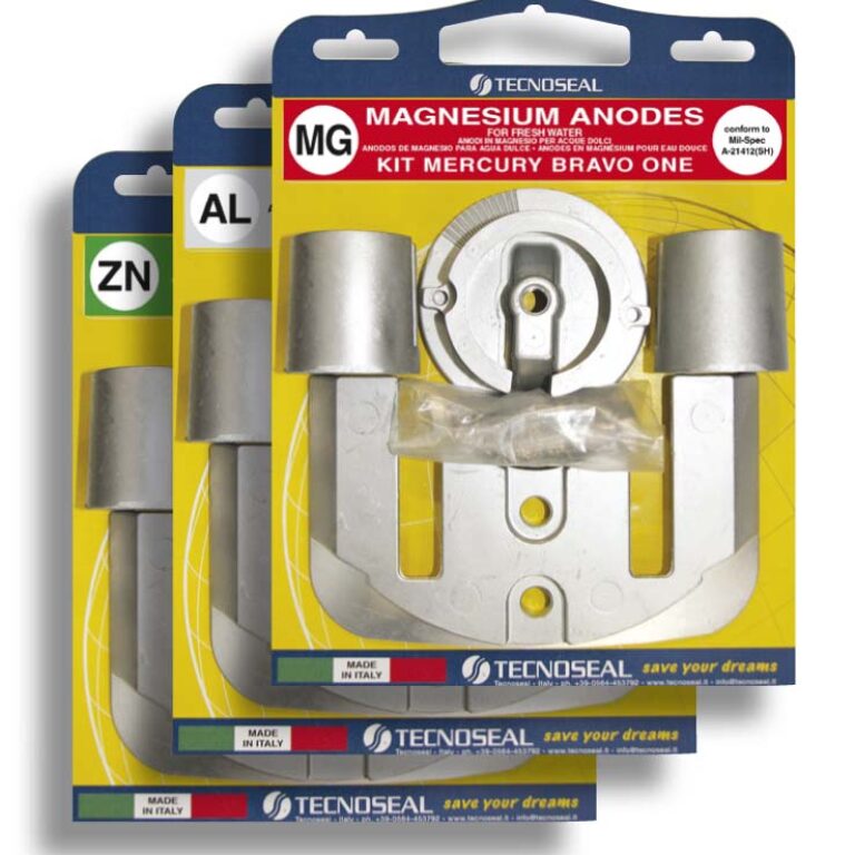 Anodkit för Bravo 1. Aluminium