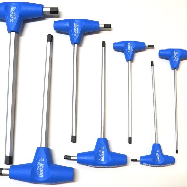 Insexnyckelsats med T-handtag, 2.5 - 10 